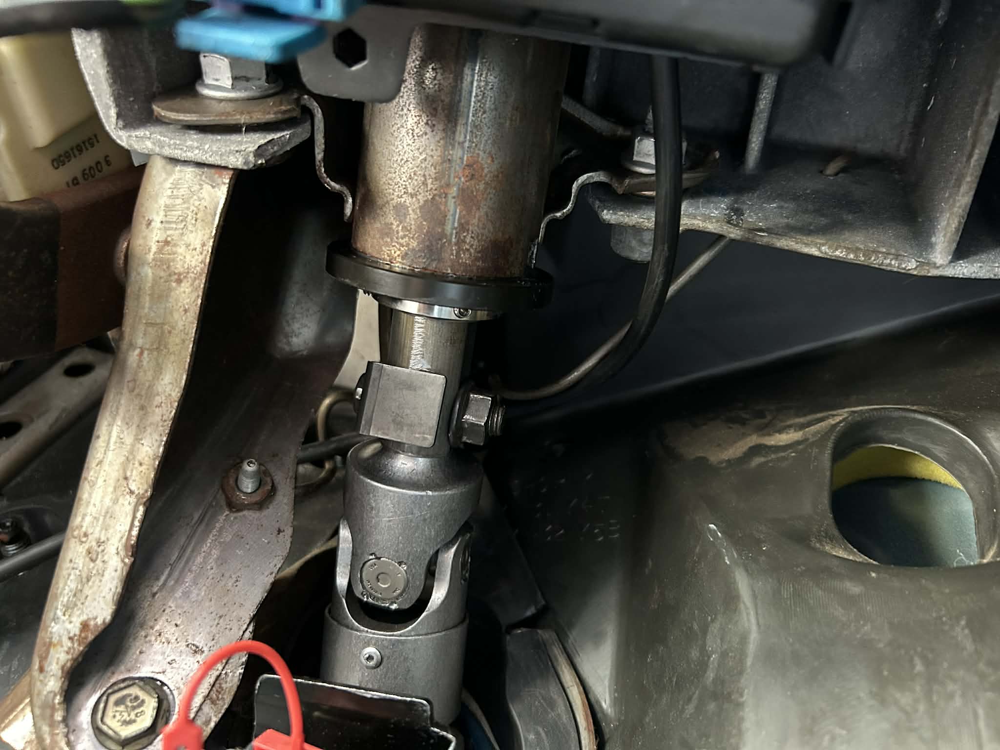 Lower Steering Shaft Bearing Installed.jpg